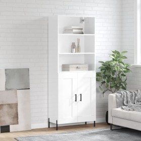 High glossy white plywood sideboard 69.5x34x180 cm by vidaXL, Sideboards - Ref: Foro24-3189967, Price: 136,99 €, Discount: %