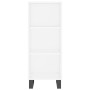 Aparador alto contrachapada blanco brillante 34,5x32,5x180 cm de vidaXL, Aparadores - Ref: Foro24-3189855, Precio: 88,99 €, D...