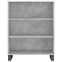 Concrete gray engineered wood tall sideboard 69.5x32.5x180 cm by vidaXL, Sideboards - Ref: Foro24-3189601, Price: 120,55 €, D...