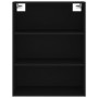 Tall black engineered wood sideboard 69.5x32.5x180 cm by vidaXL, Sideboards - Ref: Foro24-3189550, Price: 122,86 €, Discount: %