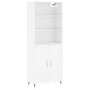 High glossy white plywood sideboard 69.5x34x180 cm by vidaXL, Sideboards - Ref: Foro24-3189935, Price: 128,99 €, Discount: %