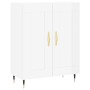 High glossy white plywood sideboard 69.5x34x180 cm by vidaXL, Sideboards - Ref: Foro24-3189935, Price: 128,99 €, Discount: %