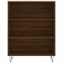 Tall oak brown engineered wood sideboard 69.5x32.5x180cm by vidaXL, Sideboards - Ref: Foro24-3189572, Price: 111,99 €, Discou...