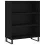 Tall black engineered wood sideboard 69.5x32.5x180 cm by vidaXL, Sideboards - Ref: Foro24-3189598, Price: 122,39 €, Discount: %