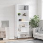 High glossy white engineered wood sideboard 69.5x32.5x180 cm by vidaXL, Sideboards - Ref: Foro24-3189583, Price: 111,28 €, Di...