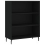 Tall black engineered wood sideboard 69.5x32.5x180 cm by vidaXL, Sideboards - Ref: Foro24-3189590, Price: 126,18 €, Discount: %