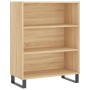 Aparador alto madera de ingeniería roble Sonoma 69,5x32,5x180cm de vidaXL, Aparadores - Ref: Foro24-3189600, Precio: 128,11 €...