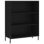 Tall black engineered wood sideboard 69.5x32.5x180 cm by vidaXL, Sideboards - Ref: Foro24-3189582, Price: 128,45 €, Discount: %