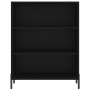 Tall black engineered wood sideboard 69.5x32.5x180 cm by vidaXL, Sideboards - Ref: Foro24-3189582, Price: 128,45 €, Discount: %