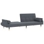 Sofa bed with dark gray velvet cushions by vidaXL, Sofas - Ref: Foro24-351858, Price: 269,99 €, Discount: %