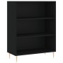 Aparador alto madera de ingeniería negro 69,5x32,5x180 cm de vidaXL, Aparadores - Ref: Foro24-3189558, Precio: 123,71 €, Desc...