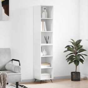 Tall white plywood sideboard 34.5x32.5x180 cm by vidaXL, Sideboards - Ref: Foro24-3189797, Price: 79,33 €, Discount: %