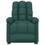 Sillón de masaje elevable tela verde oscuro de vidaXL, Sillones de masaje eléctricos - Ref: Foro24-3100358, Precio: 334,21 €,...