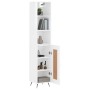 High glossy white plywood sideboard 34.5x34x180 cm by vidaXL, Sideboards - Ref: Foro24-3190055, Price: 92,99 €, Discount: %