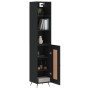 Black plywood sideboard 34.5x34x180 cm by vidaXL, Sideboards - Ref: Foro24-3190054, Price: 89,56 €, Discount: %