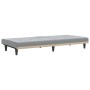 Sofá cama con portavasos tela gris claro de vidaXL, Sofás - Ref: Foro24-351863, Precio: 242,11 €, Descuento: %