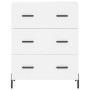 Tall white plywood sideboard 69.5x34x180 cm by vidaXL, Sideboards - Ref: Foro24-3189389, Price: 173,62 €, Discount: %