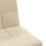 Cremefarbenes Schlafsofa aus Stoff mit Getränkehalter von vidaXL, Sofas - Ref: Foro24-351866, Preis: 241,78 €, Rabatt: %