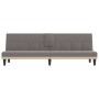 Sofa bed with cup holder gray taupe fabric by vidaXL, Sofas - Ref: Foro24-351868, Price: 240,19 €, Discount: %