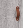 Aparador alto madera contrachapada gris Sonoma 34,5x34x180 cm de vidaXL, Aparadores - Ref: Foro24-3190059, Precio: 91,04 €, D...