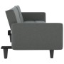 Sofá cama con portavasos tela gris oscuro de vidaXL, Sofás - Ref: Foro24-351870, Precio: 287,64 €, Descuento: %