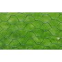 Chicken wire fence with green PVC coating 25x0.5 m by vidaXL, fence panels - Ref: Foro24-140405, Price: 20,93 €, Discount: %