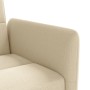 Cream fabric sofa bed with cup holder by vidaXL, Sofas - Ref: Foro24-351872, Price: 305,99 €, Discount: %