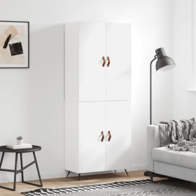 Tall white plywood sideboard 69.5x34x180 cm by vidaXL, Sideboards - Ref: Foro24-3195651, Price: 145,01 €, Discount: %