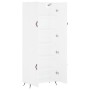 Aparador alto madera contrachapada blanco 69,5x34x180 cm de vidaXL, Aparadores - Ref: Foro24-3195651, Precio: 148,62 €, Descu...