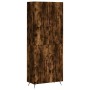 Tall smoked oak plywood sideboard 69.5x34x180 cm by vidaXL, Sideboards - Ref: Foro24-3195656, Price: 143,99 €, Discount: %