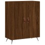 Tall oak brown plywood sideboard 69.5x34x180 cm by vidaXL, Sideboards - Ref: Foro24-3195658, Price: 149,99 €, Discount: %