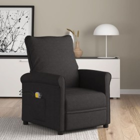 Sillón de masaje eléctrico tela negro de vidaXL, Sillones de masaje eléctricos - Ref: Foro24-3098421, Precio: 266,99 €, Descu...