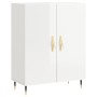 High glossy white plywood sideboard 69.5x34x180 cm by vidaXL, Sideboards - Ref: Foro24-3195661, Price: 159,43 €, Discount: %