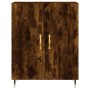 Tall smoked oak plywood sideboard 69.5x34x180 cm by vidaXL, Sideboards - Ref: Foro24-3195664, Price: 144,99 €, Discount: %