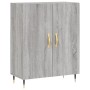 Hohes Sideboard Sonoma graues Sperrholz 69,5x34x180 cm von vidaXL, Sideboards - Ref: Foro24-3195665, Preis: 141,85 €, Rabatt: %