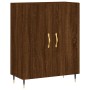 Hohes Sideboard aus braunem Eichensperrholz, 69,5 x 34 x 180 cm von vidaXL, Sideboards - Ref: Foro24-3195666, Preis: 139,99 €...