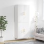 Tall white plywood sideboard 69.5x34x180 cm by vidaXL, Sideboards - Ref: Foro24-3195667, Price: 145,88 €, Discount: %