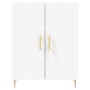 Tall white plywood sideboard 69.5x34x180 cm by vidaXL, Sideboards - Ref: Foro24-3195667, Price: 149,99 €, Discount: %