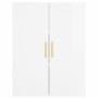 High glossy white plywood sideboard 69.5x34x180 cm by vidaXL, Sideboards - Ref: Foro24-3195669, Price: 157,76 €, Discount: %