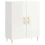 High glossy white plywood sideboard 69.5x34x180 cm by vidaXL, Sideboards - Ref: Foro24-3195669, Price: 157,76 €, Discount: %