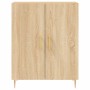 Aparador alto madera contrachapada color roble 69,5x34x180 cm de vidaXL, Aparadores - Ref: Foro24-3195670, Precio: 143,99 €, ...