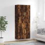 Aparador alto madera contrachapada roble ahumado 69,5x34x180 cm de vidaXL, Aparadores - Ref: Foro24-3195672, Precio: 138,51 €...