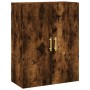 Aparador alto madera contrachapada roble ahumado 69,5x34x180 cm de vidaXL, Aparadores - Ref: Foro24-3195672, Precio: 138,51 €...