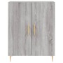 Aparador alto madera contrachapada gris sonoma 69,5x34x180 cm de vidaXL, Aparadores - Ref: Foro24-3195673, Precio: 158,59 €, ...