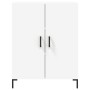 Tall white plywood sideboard 69.5x34x180 cm by vidaXL, Sideboards - Ref: Foro24-3195675, Price: 156,99 €, Discount: %