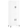 High glossy white plywood sideboard 69.5x34x180 cm by vidaXL, Sideboards - Ref: Foro24-3195677, Price: 155,94 €, Discount: %