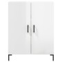 High glossy white plywood sideboard 69.5x34x180 cm by vidaXL, Sideboards - Ref: Foro24-3195677, Price: 155,94 €, Discount: %