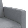 Sofa bed with light gray fabric cushions by vidaXL, Sofas - Ref: Foro24-351875, Price: 254,73 €, Discount: %