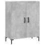 Concrete gray plywood tall sideboard 69.5x34x180 cm by vidaXL, Sideboards - Ref: Foro24-3195679, Price: 150,79 €, Discount: %