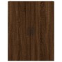 Aparador alto madera contrachapada marrón roble 69,5x34x180 cm de vidaXL, Aparadores - Ref: Foro24-3195682, Precio: 153,99 €,...